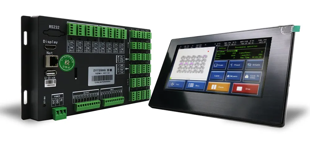ZY72B8G Laser Cutting and Engraving Control Board For Digital Printing