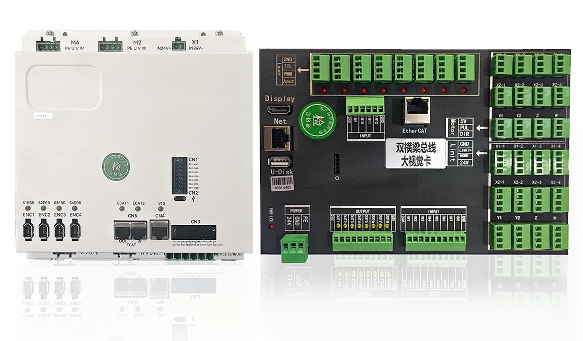 ZY72B8E-2000N Ethercat Laser Controller for double beam Marking